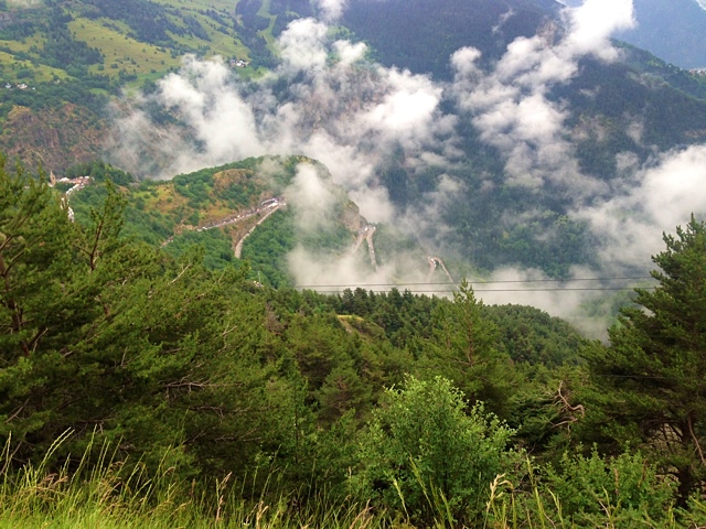 Alpe d'Huez switchbacks enhanced