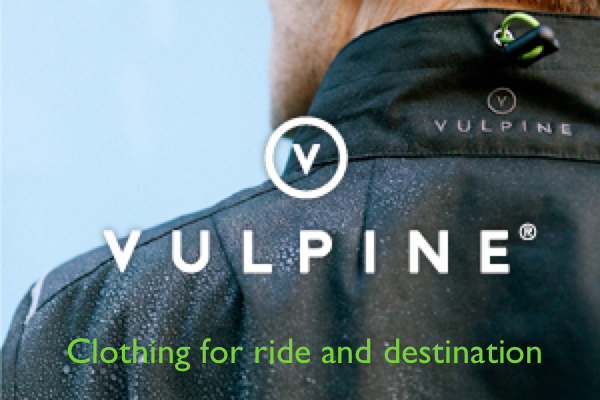 Vulpine banner with tag line