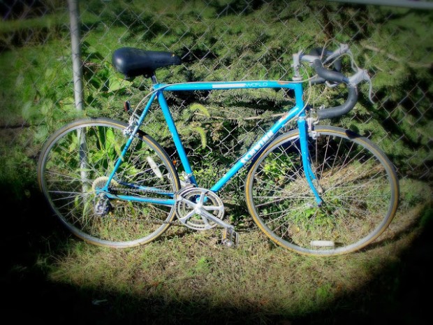 Blue '69 Schwinn World Soft Focus Vignette #1