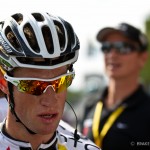 Stage 21 of the Tour - Paris, France. Mark Resnshaw, regarded as the best leadout rider in the business, is content but tired after 3 weeks on the roads of France.