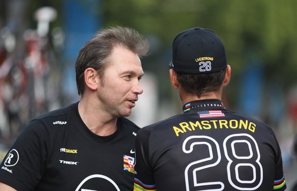 Armstrong and Bruyneel "28"