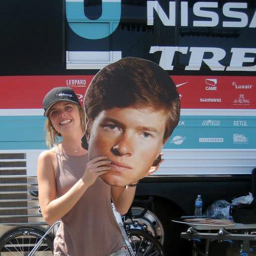 Photo: Don’t get a big head, Ben! One of Ben’s biggest fans is his little sister. (Photo from Ben King’s Facebook page). 