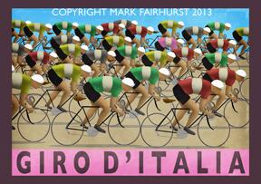 Photo: Retro cycling art. 